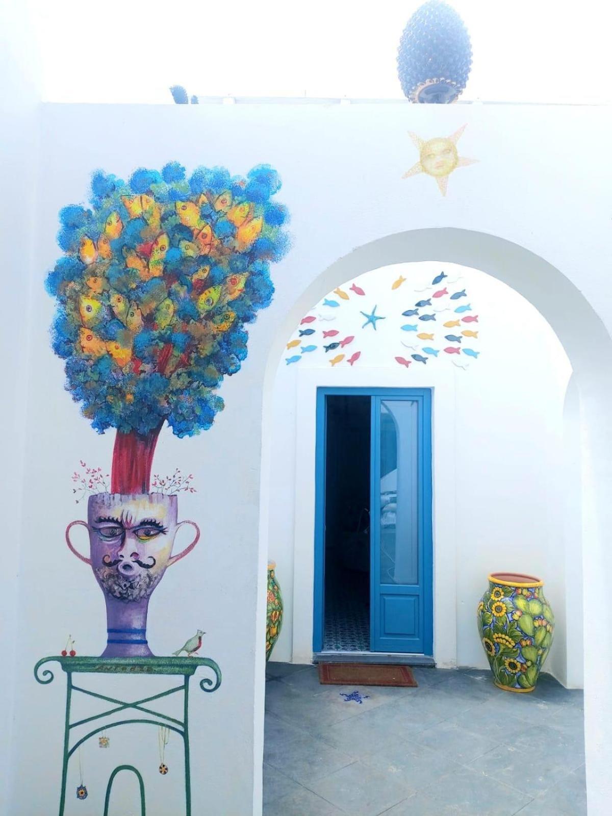 Art B&B Panarea Luaran gambar